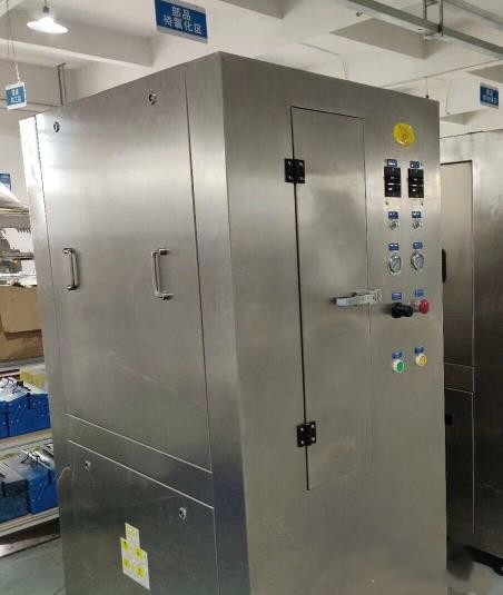 氣動鋼網清洗機