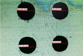 LED封裝公司使用林川精密直徑0.08mm納米鋼網(wǎng)